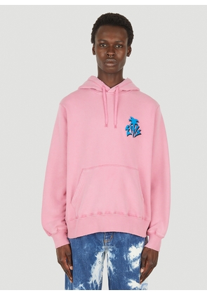 Eytys Lewis Logo Hooded Sweatshirt -  Sweatshirts Pink L - Xl