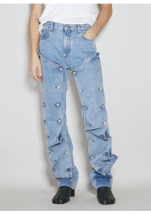 Y/Project Snap Off Jeans -  Jeans Blue 27