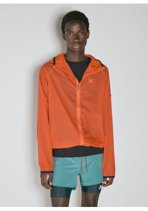District Vision Ultralight Packable Dwr Wind Jacket - Man Jackets Orange S