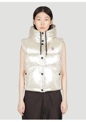 Moncler Grenoble Ramees Down Gilet - Woman Jackets Cream 2