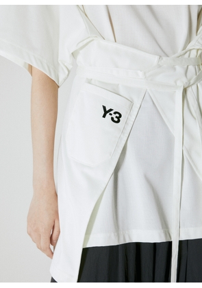 Y-3 Sail Closure T-shirt - Woman T-shirts White S