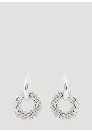 Pearl Octopuss.y Les Créoles Grandes Earrings -  Jewellery Silver One Size