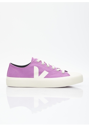 Veja Wata Ii Low Canvas Sneakers - Woman Sneakers Purple Eu - 38