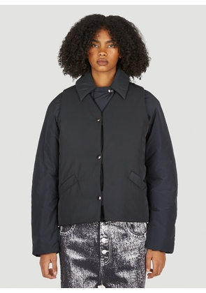 KASSL Editions Layered Worker Jacket - Woman Jackets Navy L