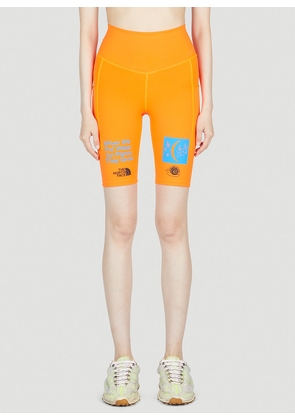 The North Face x Online Ceramics Biker Shorts - Woman Shorts Orange M