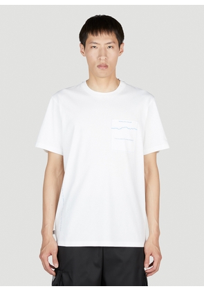 7 Moncler Fragment Logo Print T-shirt -  T-shirts White L
