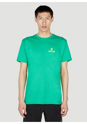 Ostrya Core Logo Equi T-shirt - Man T-shirts Green Xl