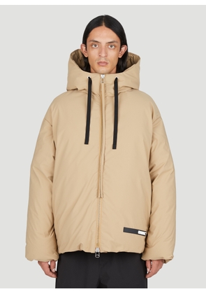 OAMC Lithium Hooded Padded Coat - Man Jackets Beige M
