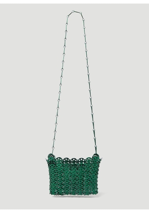 Paco Rabanne 1969 Nano Shoulder Bag - Woman Shoulder Bags Green One Size