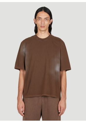 Entire Studios Dart Short Sleeve T-shirt - Man T-shirts Brown L