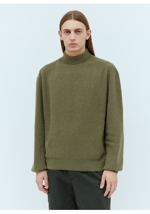 Lemaire Roll Neck Sweater - Man Knitwear Green M
