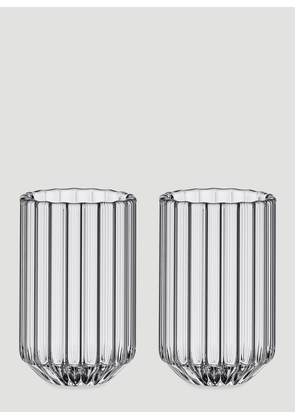 Fferrone Design Set Of Two Dearborn Mini Glasses -  Glassware Transparent One Size