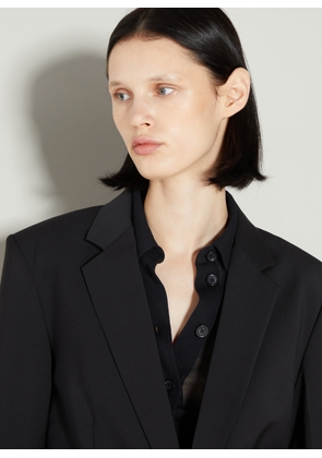 Helmut Lang Asymmetrical Blazer - Woman Blazers Black Us - 08