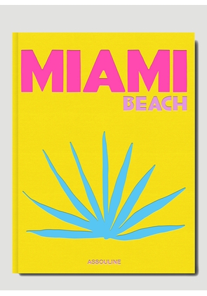 Assouline Miami Beach Book -  Books & Magazines Yellow One Size