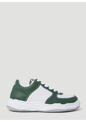 Maison Mihara Yasuhiro Wayne Og Sole Leather Sneakers - Man Sneakers Green Eu - 41
