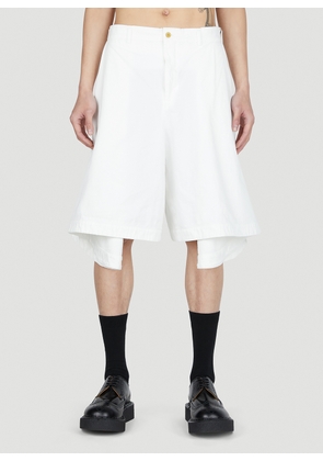 Comme Des Garçons Homme Plus Skirt Shorts - Man Shorts White M
