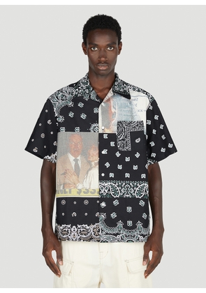 Children Of The Discordance × Yagi Graphic Print Shirt - Man Shirts Black 2