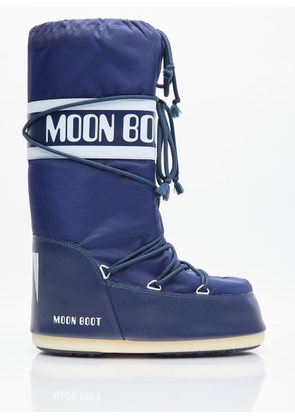 Moon Boot Icon Nylon Boots -  Boots Blue Eu 42 - 44