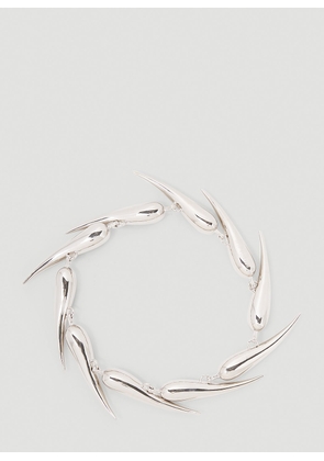 Mugler Spike Bracelet - Woman Jewellery Silver One Size