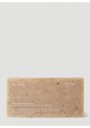 Haeckels X Ozone Exfoliating Coffee And Seaweed Block -  Face & Body Black One Size