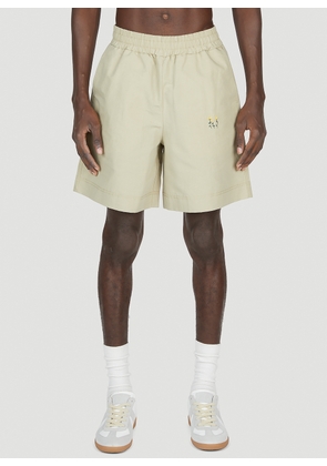 Diomene Embroidered Shorts - Man Shorts Beige It - 48