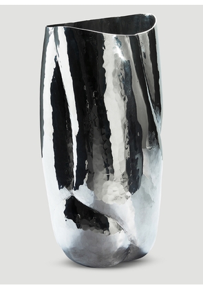 Tom Dixon Cloud Tall Vessel -  Vases Silver One Size