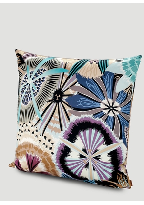 MissoniHome Passiflora Giant Print Large Cushion -  Textiles Multicolour One Size