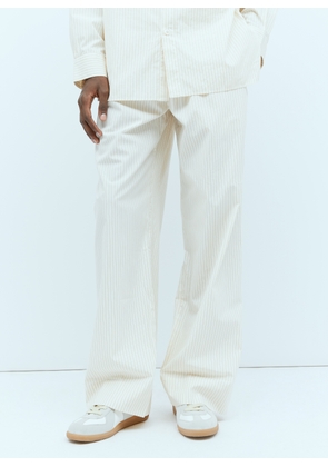 Tekla X Birkenstock Stripe Pants -  Pants Cream L