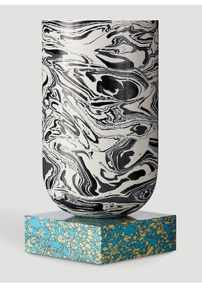 Tom Dixon Swirl Medium Vase -  Vases Black One Size