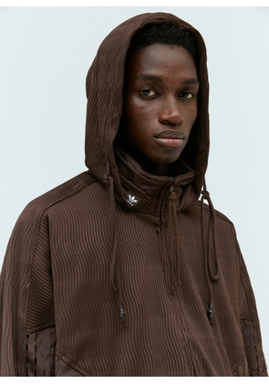 adidas x Song for the Mute Zip-up Panel Construction Jacket - Man Jackets Brown M