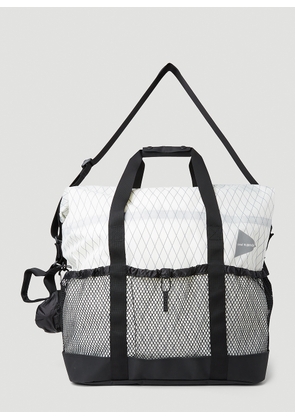 And Wander X-pac Tote Bag - Man Tote Bags White One Size