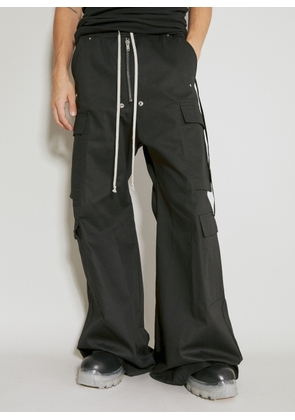 Rick Owens DRKSHDW Double Cargo Pants - Man Pants Black Xl