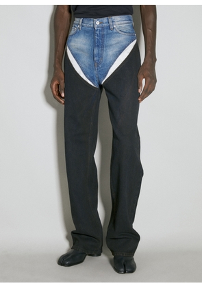 Y/Project Cut Out Denim Jeans - Man Jeans Black 34