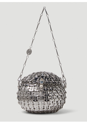 Paco Rabanne 1969 Chainmail Ball Shoulder Bag - Woman Shoulder Bags Silver One Size