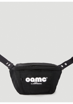 OAMC Logo Belt Bag - Man Belt Bags Black One Size