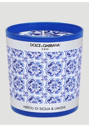 Dolce & Gabbana Casa Scented Candle - Sicilian Neroli And Lemon -  Candles & Scents Multicoloured One Size