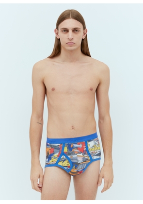 ERL Printed Briefs - Man Underwear Multicolour M