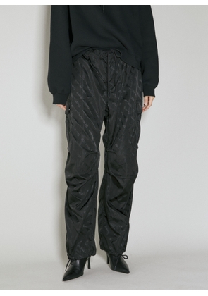 Alexander Wang Jacquard Cargo Pants - Woman Pants Black S
