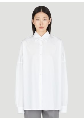 Dries Van Noten Cotton Cocoon Shirt - Woman Shirts White Xs