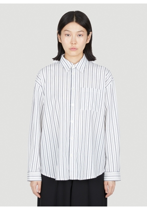 A.P.C. Boyfriend Stripe Shirt - Woman Shirts White Eu - 36