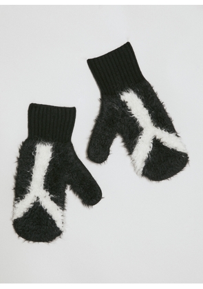 Y-3 Fuzzy Logo Gloves -  Gloves Black M