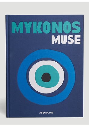 Assouline Mykonos Muse Book -  Books & Magazines Blue One Size