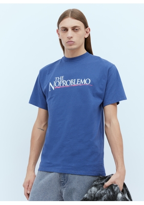 Aries No Problemo T-shirt - Man T-shirts Blue S