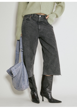 Our Legacy Half Cut Denim Jeans - Woman Jeans Grey 29