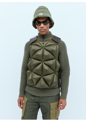 Moncler Pharrell Williams Matte Ruched Bucket Hat -  Hats Olive Xl