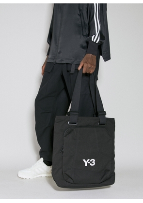 Y-3 Logo Print Tote Bag -  Tote Bags Black One Size