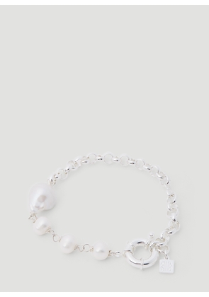 Pearl Octopuss.y Pearl Chain Bracelet -  Jewellery Silver One Size