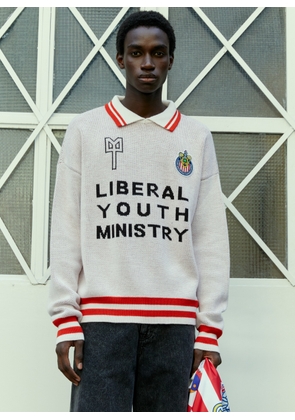 Liberal Youth Ministry Chivas Sweater - Man Knitwear White L