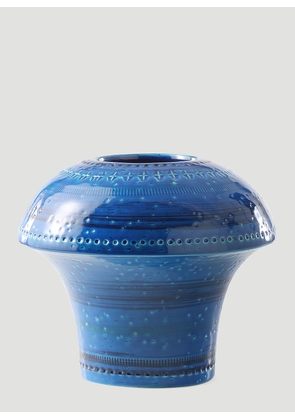 Bitossi Ceramiche Rimini Blu Mushroom Vase -  Ceramics Blue One Size