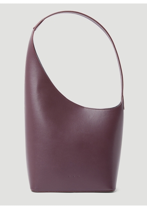 Aesther Ekme New Demi Lune Shoulder Bag - Woman Shoulder Bags Burgundy One Size